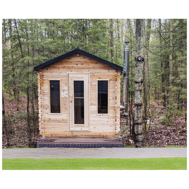 Dundalk CT Georgian Cabin Sauna with Changing Room
