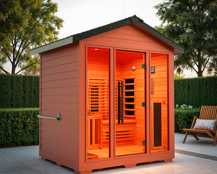 Medical Saunas Nature 7 Outdoor Hybrid Sauna