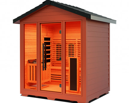 Medical Saunas Nature 7 Outdoor Hybrid Sauna