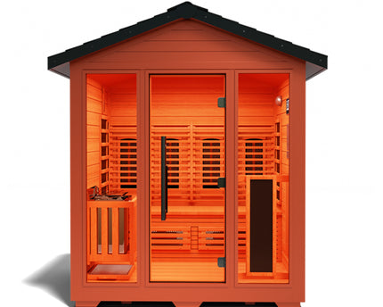 Medical Saunas Nature 7 Outdoor Hybrid Sauna