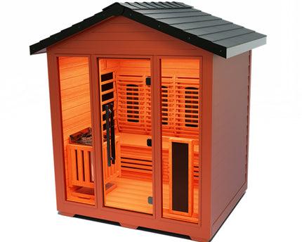 Medical Saunas Nature 7 Outdoor Hybrid Sauna