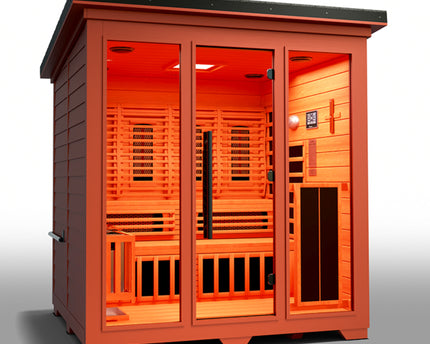 Medical Saunas Nature 8 Plus Outdoor Hybrid Sauna