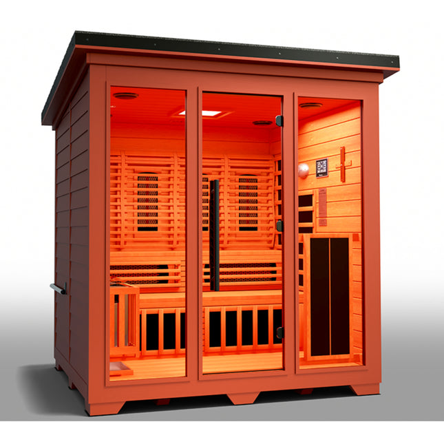 Medical Saunas Nature 8 Plus Outdoor Hybrid Sauna