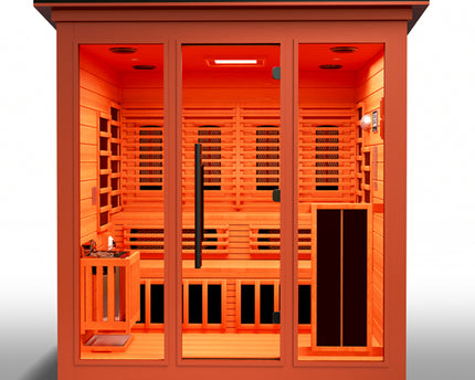 Medical Saunas Nature 8 Plus Outdoor Hybrid Sauna