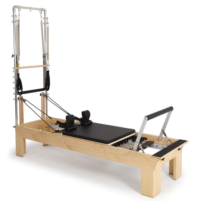 Elina Pilates Fisio Wooden Reformer with Tower